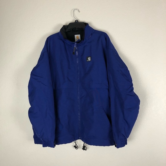 Carhartt Jacket Blue Mens Multifunctional - Picture 1 of 8